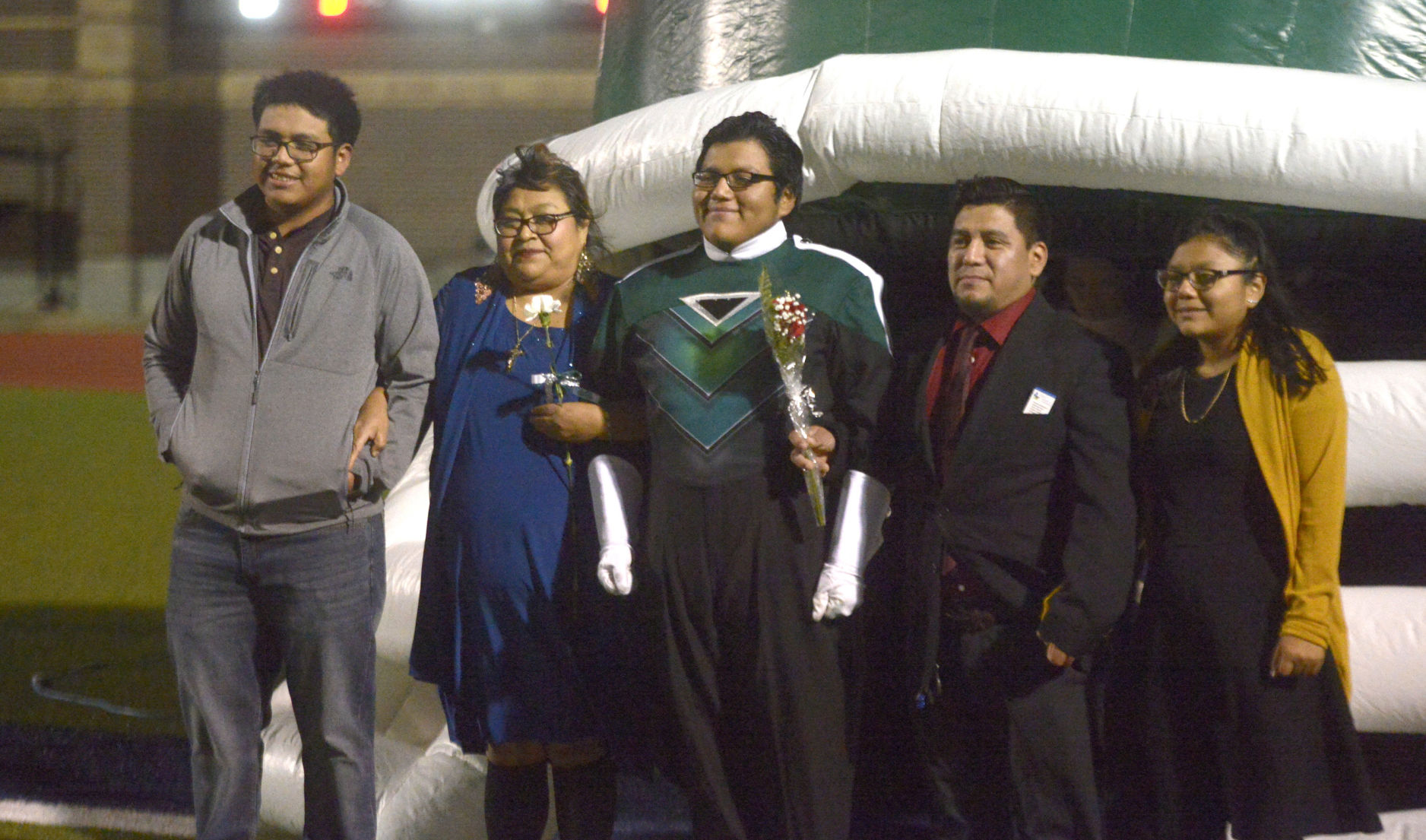 Rudder High School senior night 2019